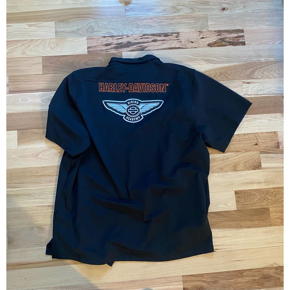 Harley Davison Riding Academy Button Up
